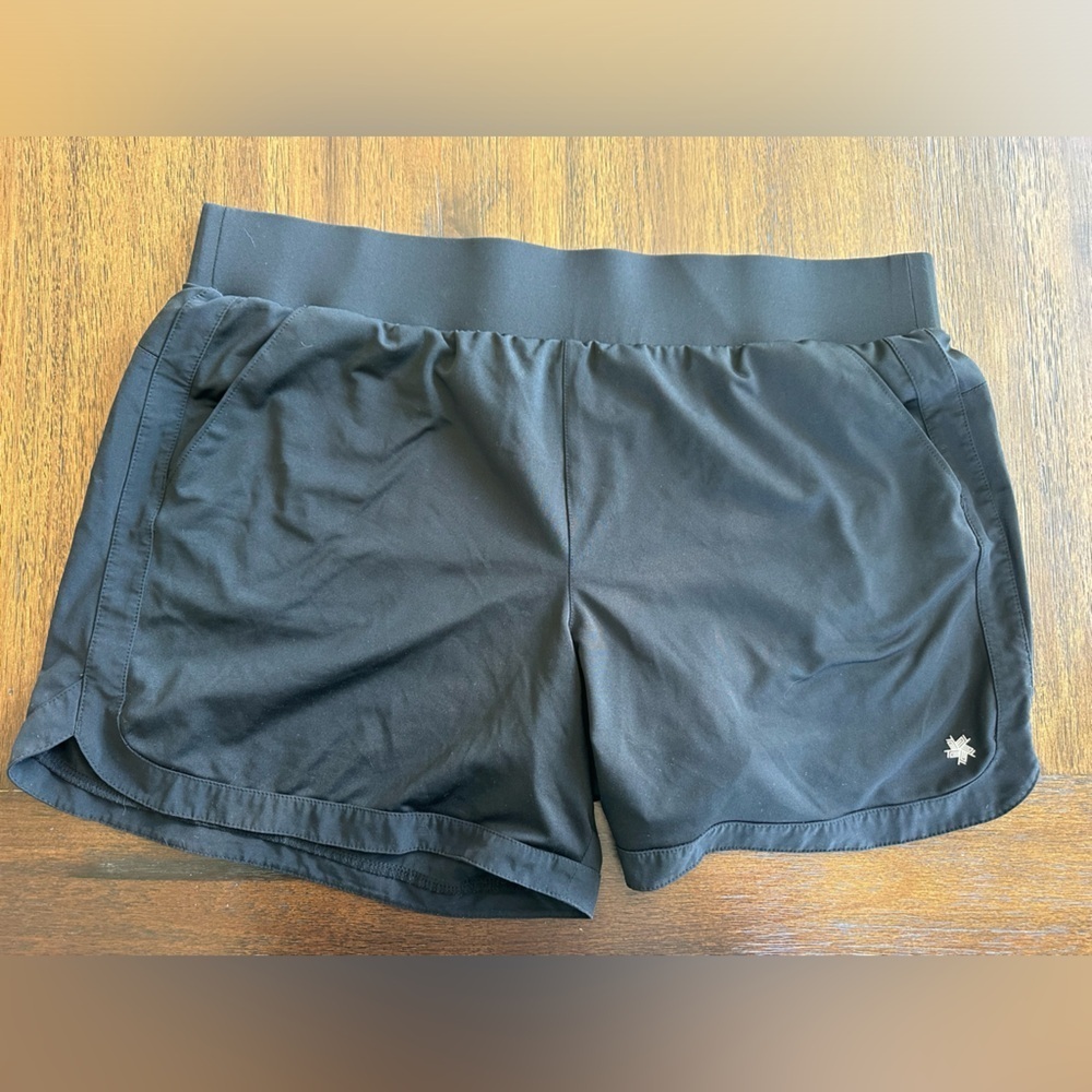 Tek Gear Black Women's Athletic Shorts- size XL